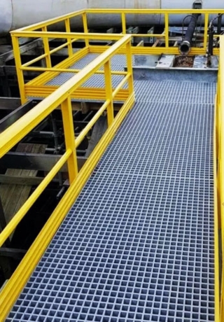 <span class = 'golden-text'>FRP</span> Moulded & Pultruded Gratings