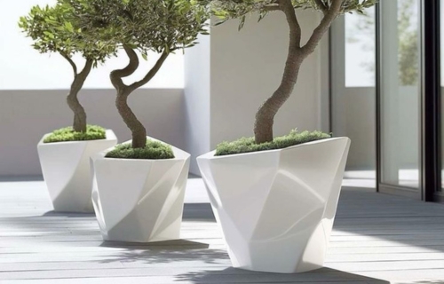 <span class = 'golden-text'>FRP GRC</span> Planter Pots
