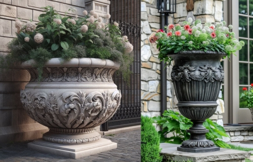 <span class = 'golden-text'>FRP GRC</span> Planter Pots